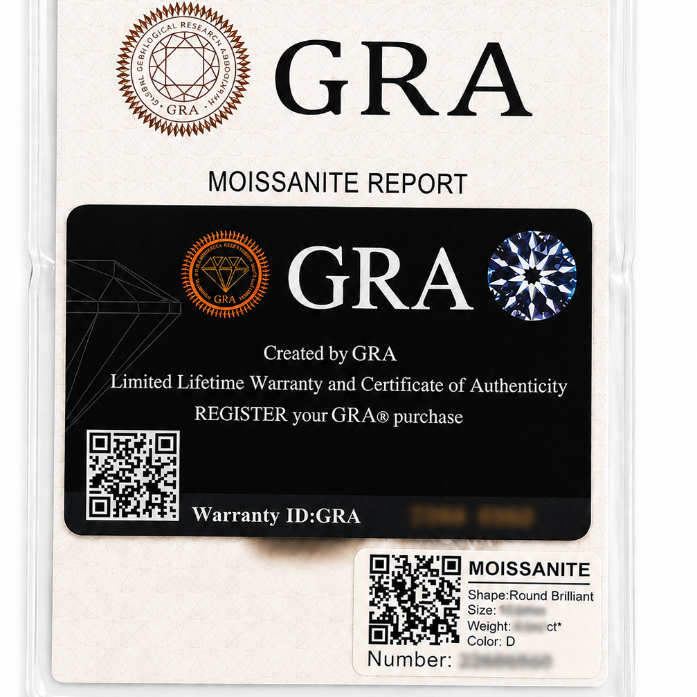 10.0mm Round Brilliant Diamond | 4.00 Carat | D Color | VVS1 Clarity | GRA Certified