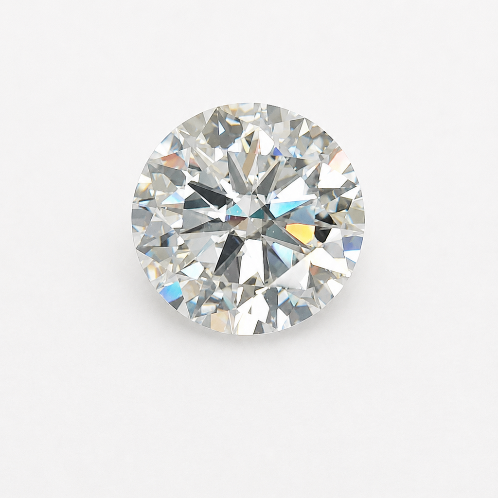 10.0mm Round Brilliant Diamond | 4.00 Carat | D Color | VVS1 Clarity | GRA Certified